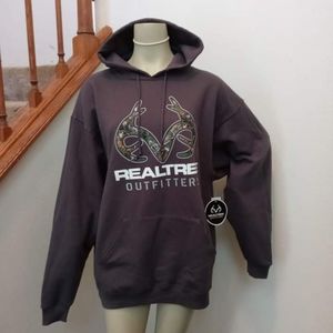 NWT Men's XL Realtree Outfitters Sweatshirt Hoodie With Kangaroo Pocket